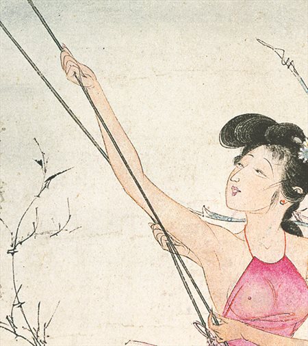 西秀-胡也佛的仕女画和最知名的金瓶梅秘戏图